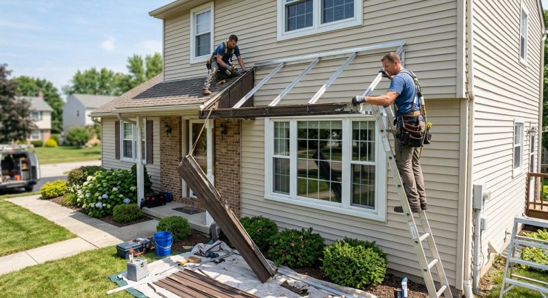Aluminum Awning Replacement in Fayetteville, NC