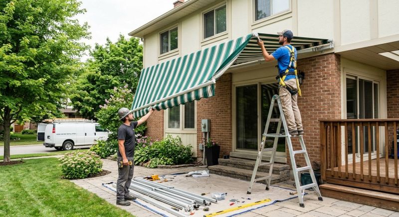 Awning Installation Service in Napa, CA