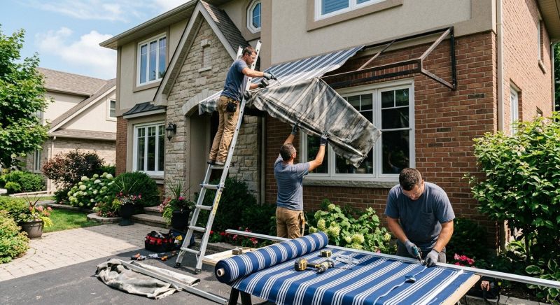 Cloth Awning Replacement in Napa, CA