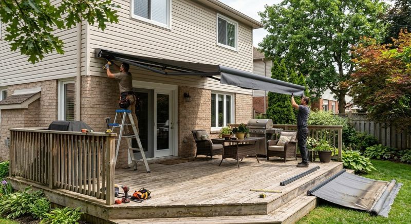 Cloth Awning Replacement in Sonoma County, CA