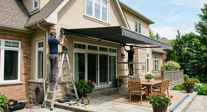 Custom Shade Installation in Marin County, CA