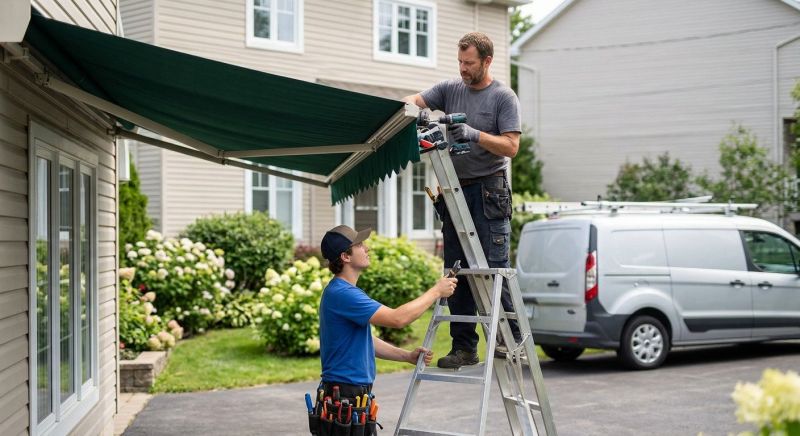 Home Awning Installation in Marin County, CA