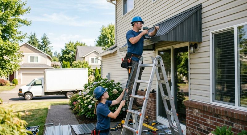 Metal Awning Replacement in Fayetteville, NC