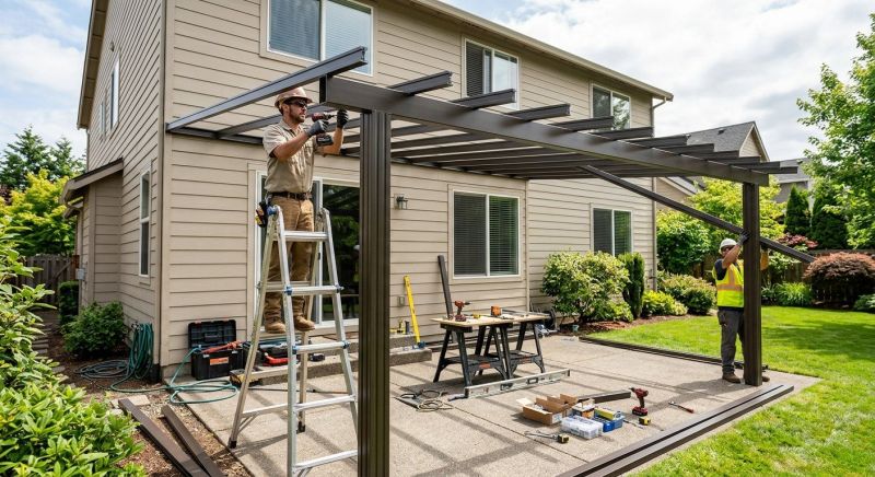 Patio Cover Installation in Marin County, CA