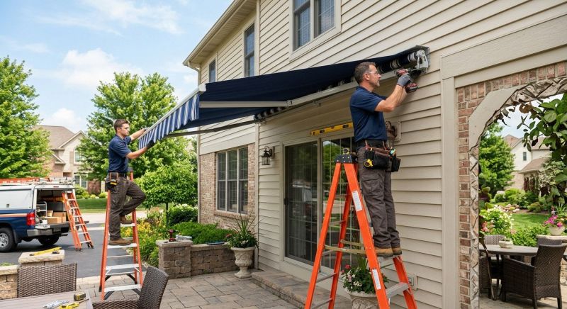 Retractable Awning Replacement in Sonoma County, CA