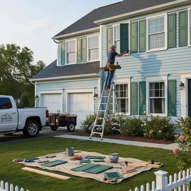 Shutter Latch Replacement in Arvada, CO