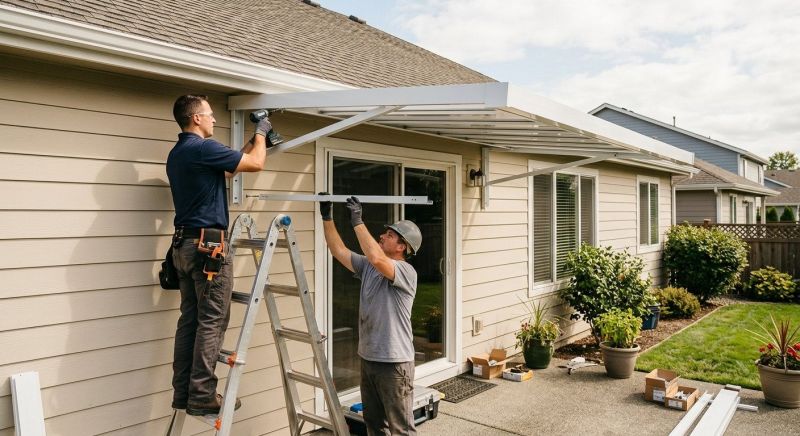 Aluminum Awning Replacement in Napa, CA