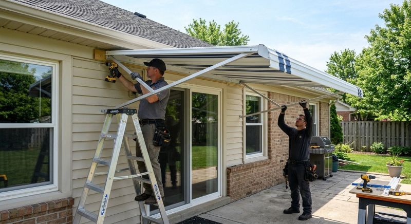 Aluminum Awning Replacement in Fayetteville, NC