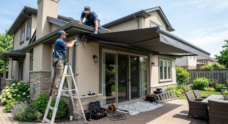 Awning Installation Service in Sonoma County, CA