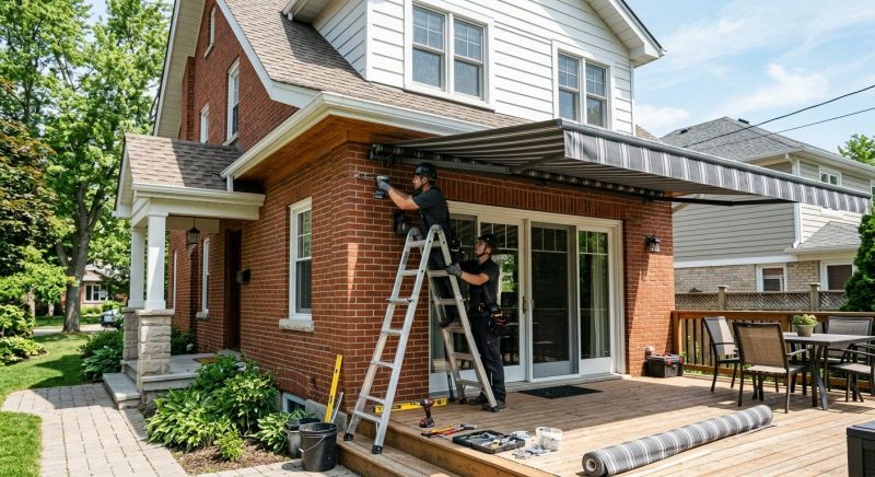 Awning Replacement in Sonoma County, CA