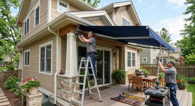 Awning Replacement in Sonoma County, CA
