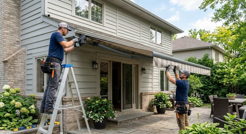 Custom Awning Installation in Sonoma County, CA