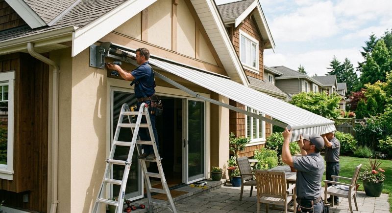 Custom Awnings Installation in Marin County, CA