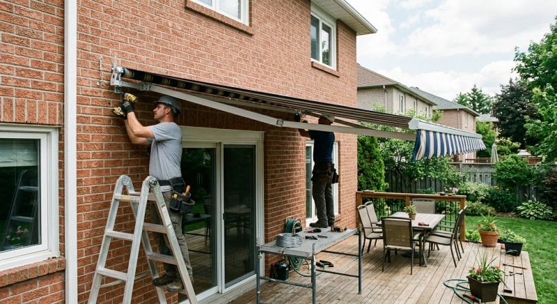 Custom Awnings Installation in Marin County, CA