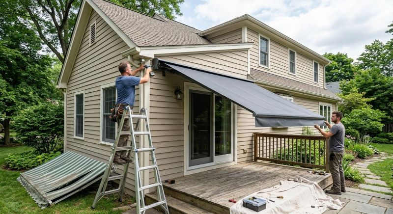 Custom Awnings Installation in Marin County, CA