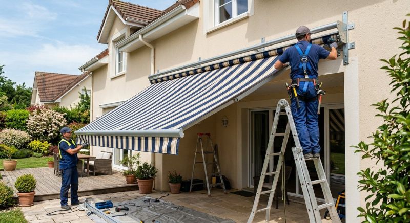 Custom Shade Installation in Marin County, CA
