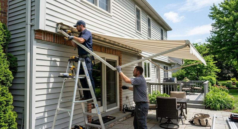 House Awning Installation in Napa, CA
