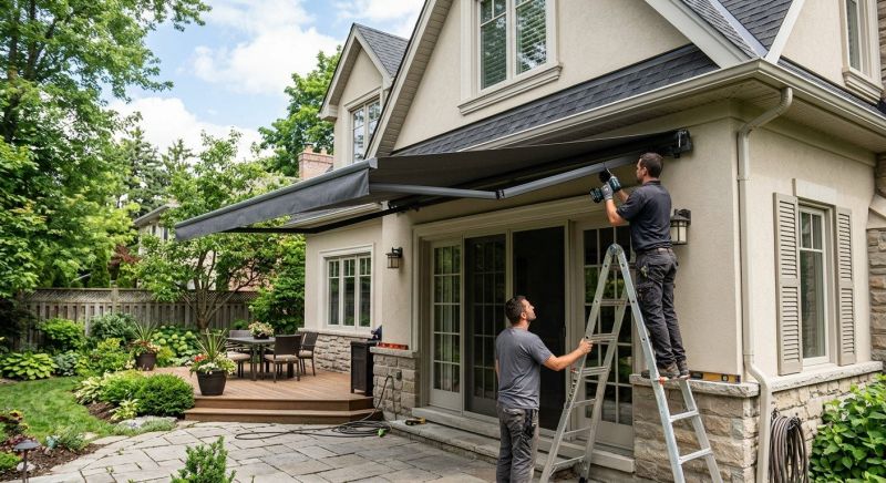 House Awning Installation in Santa Rosa, CA