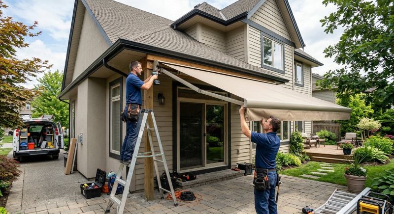 House Awning Installation in Santa Rosa, CA