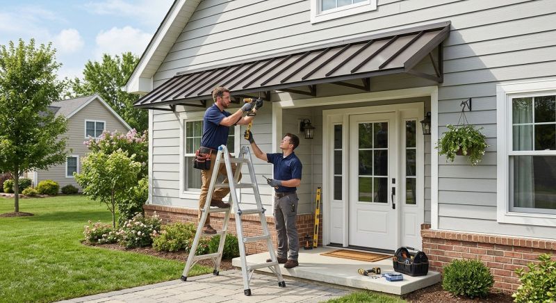 Metal Awning Replacement in Napa, CA