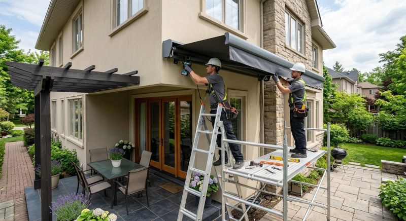 Motorized Awning Installation in Marin County, CA