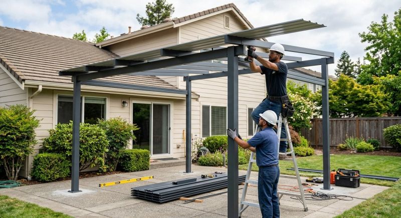 Patio Cover Installation in Napa, CA