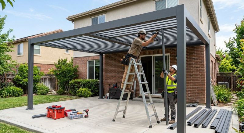 Patio Cover Installation in Marin County, CA