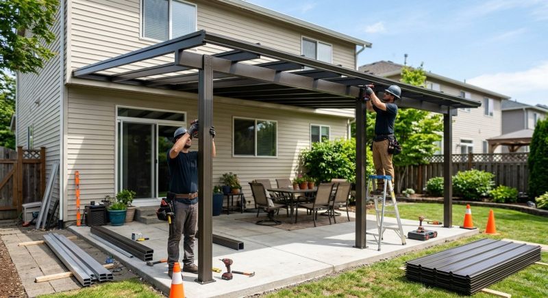 Patio Cover Installation in Sonoma County, CA