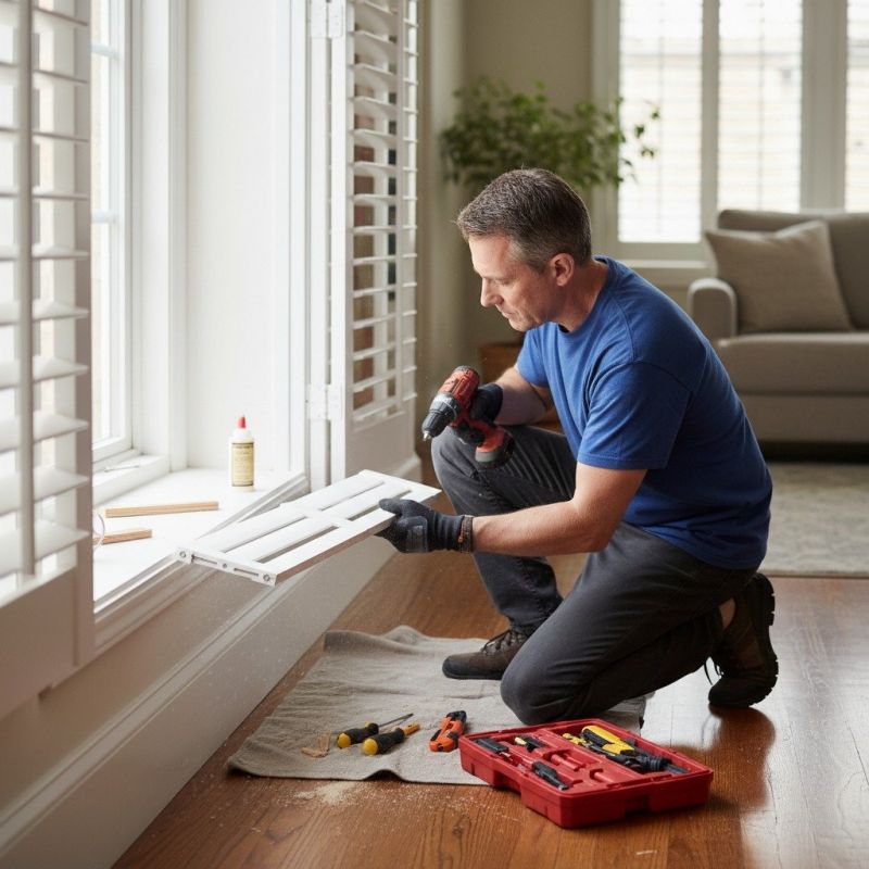 Plantation Shutters Repair in Longmont, CO