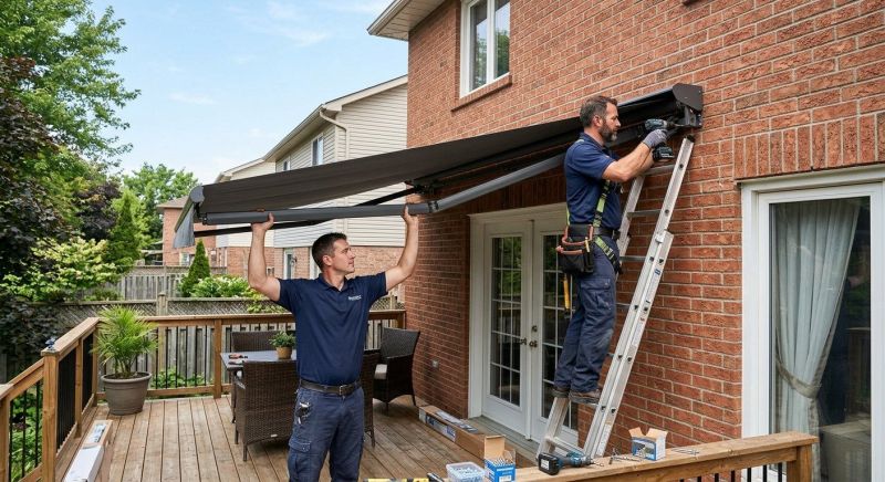 Retractable Awning Installation in Santa Rosa, CA