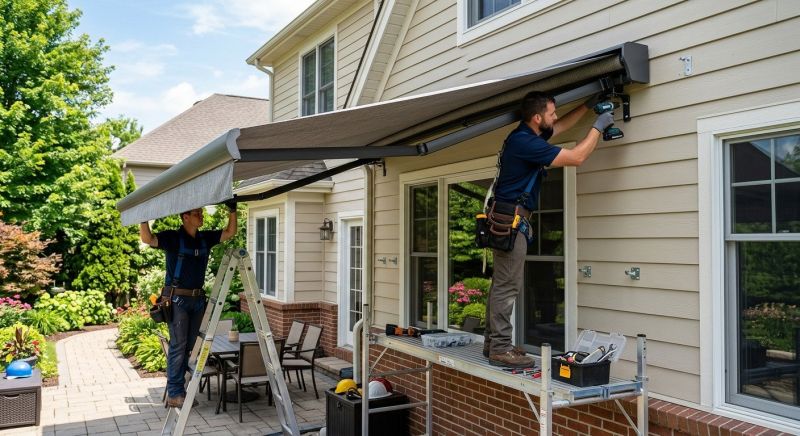 Retractable Awning Installation in Napa, CA
