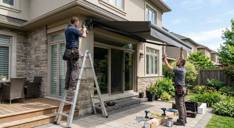 Retractable Awning Replacement in Napa, CA