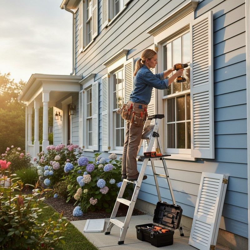 Shutter Latch Replacement in Longmont, CO