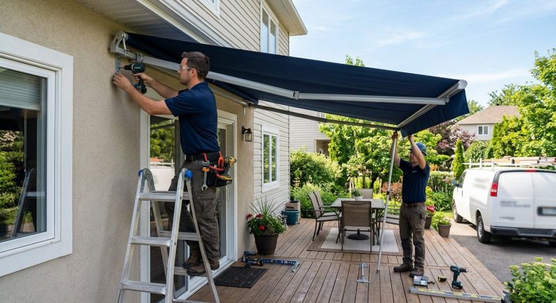 Window Awning Installation in Santa Rosa, CA